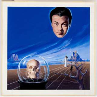 Vincent Di Fate The Amazing Mr. X Cover Painting Original Art and Laserdisc Group of 2 (Lumivision Corporation, 19... (Total: 2 Items) | Heritage