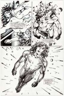 Barry Windsor-Smith Rune #5 Story Page 5 Enhanced Original Art (Malibu, 1994/2000s). ... | Heritage