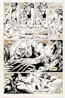 Alan Davis and Paul Neary Excalibur #7 Page 8 Original Art (Marvel, 1989).... | Heritage