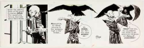 Al Williamson Secret Agent Corrigan Daily Comic Strip Original Art dated 3-17-73 (King Features Syndicate, 1973).... | Heritage