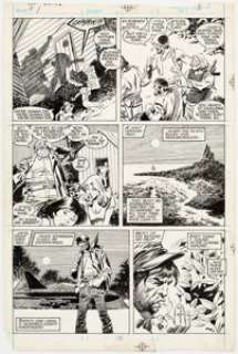 John Buscema and Al Williamson Wolverine #1 Page 3 Original Art (Marvel, 1988). A band of pirates have hijacked a - | Heritage