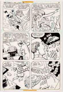 Ric Estrada, Joe Orlando, and Vince Colletta The Super Friends #1 Page 9 and #2 Page 7 Original Art (DC Comics, 19... (Total: 2 Original Art) | Heritage
