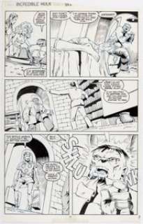  - Jeff Purves and Herb Trimpe Incredible Hulk #355 Story Page 8 Mr. Fixit Original Art (Marvel, 1989)....