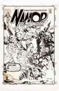 Geoff Isherwood Namor, the Sub-Mariner #58 Cover Original Art (Marvel, 1995).... | Heritage