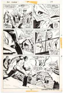 Rich Buckler and Jack Abel Doc Savage #8 Page 23 Original Art (Marvel, 1972).... | Heritage