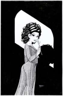 Richard Moore - Abbey Illustration Original Art...