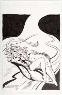 Ramona Fradon and Michael Allred Namora #1 Variant Cover Original Art (Marvel Comics, 2010).... | Heritage