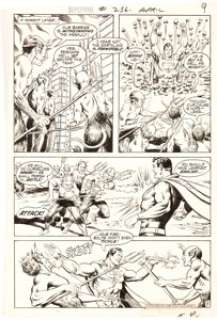 Curt Swan and Murphy Anderson Superman #236 Story Page 8 Original Art (DC, 1971).  The Man of Steel proves to be - | Heritage