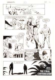 David Mazzucchelli and Danny Bulanadi Daredevil #213 Story Page 22 Original Art (Marvel, 1984).... | Heritage