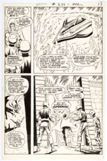 Curt Swan and Murphy Anderson Superman #236 Story Page 11 Original Art (DC Comics, 1971). Who are the good guys, - | Heritage
