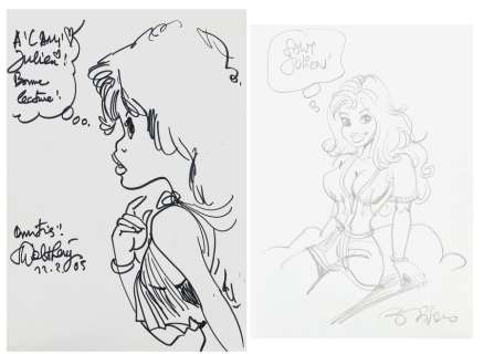 Walthéry / Di Sano | Une femme dans la peau 4 en édition originale de… | AZ auction