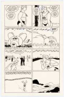 Jaime Hernandez Penny Century #6 Story Page 19 Maggie Original Art (Fantagraphic, 1999). Maggie has what she - | Heritage