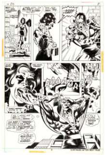 Paul Gulacy and Jack Abel Fear #20 Story Page 3 Original Art (Marvel, 1974). Gulacy’s first-ever comic book art - | Heritage