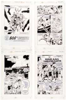 Eduardo Barreto | Silver Age 80-Page Giant #1 Original Art Group of 10 (DC, 2000). | Heritage