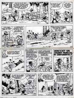 REMACLE Marcel  - Le Vieux Nick  - Planche 14 de l’album Barbe Noire et les indiens [...] | Vermot et Associés