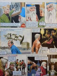 Lawrence, Don | Original page (754)  - Trigië  - De Microscopische wereld  - (1973) | Catawiki