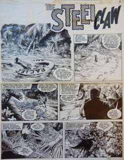 Blasco, Jesãºs | Original page (p.2955)  - The Steel Claw  - (1963) | Catawiki