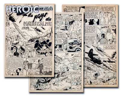 Tillieux | Au pays du matin calme Histoire complète en 12 planches de FELIX | Kahn et Associés