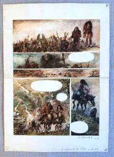 Hausman, René | Original page in colour (p.37)  - De teloorgang van de Elfen  - (1988) | Catawiki