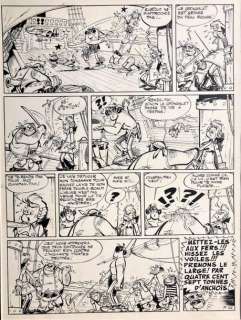 Uderzo/Oumpah-Pah. Planche originale n°23 extraite de l’album tome 2 "Oumpah-Pah... | 68 Art Auction