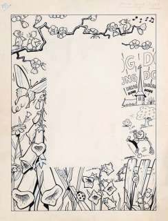 Greg | Junior Pâques, illustration à l’encre de Chine… | AZ auction