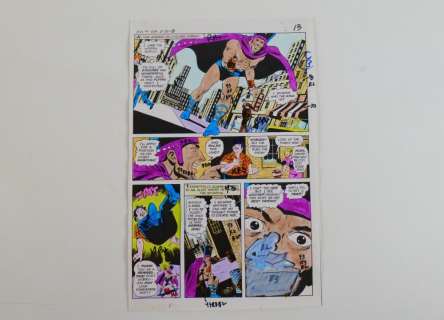 Isis #1 Original Comic Art | Bodnars Auction