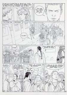 Delaby | Murena, planche n°42 à l’encre de Chine de… | AZ auction