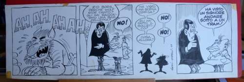 Fagarazzi, Daniele | Original plate â€œZio Borisâ€ p. 2 (1973) | Catawiki