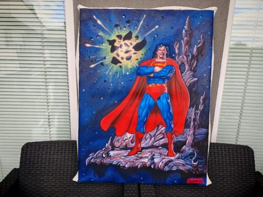 comicbook artwork original oil painting signed | eBay US
