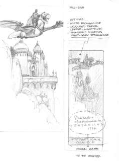 Segrelles, Vicente | original drawing  - El Mercenario  - drawing for the ex-libris | Catawiki