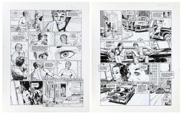 Parras | Lot 099 - Le Lièvre de Mars, planches n°23 et 24 à… | AZ auction