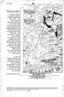 Paul Pelletier, Vince Russell - Flash #146 P.1 - Title Splash, Recap, Indica - Signed - 1999