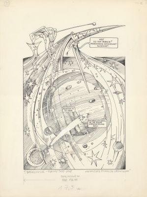 Tadeusz Baranowski | Antresolka profesorka Nerwosolka, strona 18 | Galeria Komiksu