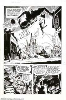 Russ Heath - Original Art for G.I. Combat #146, page 5 (DC, 1971). The men of the Haunted Tank are feeling the - | Heritage