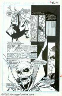 Todd McFarlane and Tony de Zuniga - Original Art for Infinity, Inc. #26, page 22 and #34, page 24 (DC, 1985/1986). - | Heritage