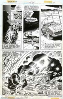 John Romita, Jr. - Original Art for Iron Man #115, page 17 (Marvel, 1978). The Titanium Man vows vengeance on ol’ - | Heritage