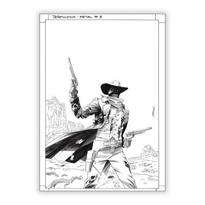 Declan Shalvey | The Terminator - Metal : Issue 03 Cover Art | Declan Shalvey