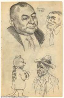 Robert Crumb - Original Sketches, George Weiss and More (1961). From the formative years of Underground legend R. - | Heritage