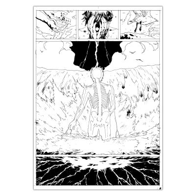 Jérémie Gasparutto | Le chemin derrière la maison - Planche originale 104 | Achetez de l’Art