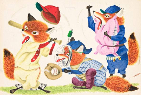 Lot 56 - Richard Scarry, (1919-1994), My Little Golden Calendar, May. 1961. | Swann Galleries