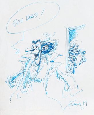 Spirou | L’Ombre du Z (ré 76) agrémenté d’une superbe… | AZ auction