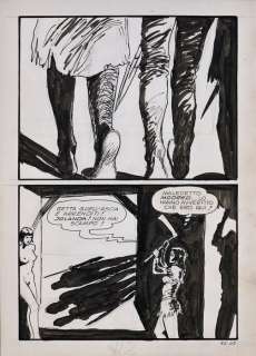 Manara, Milo | original plate (p. 113)  - Jolanda | Catawiki