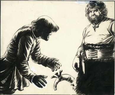 Kresse, Hans | Originele tekening  - De Witte Raaf  - (1955) | Catawiki