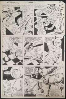 Rich Buckler. Micronauts. Annual Page. #2