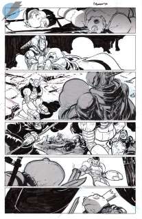 Riley Rossmo | The Moon Is Following Us Issue 4 Page 1 | Felix Comic Art