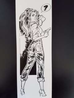 Oudenaarden, Hans Van | Original illustration in ink for a bookplate  - Rhonda | Catawiki