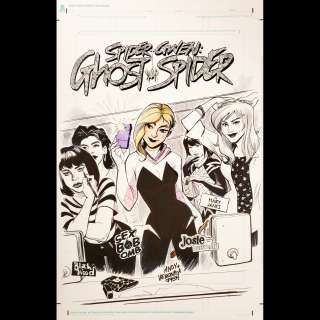 SPIDER-GWEN: GHOST SPIDER by Veronica Fish | Pop Sequentialism