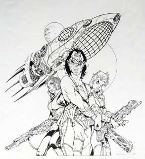 Crisse (Chrispeels, Didier) | Grand dessin original  - Kookaburra  - Projet de couverture signé  - (2002) | Catawiki