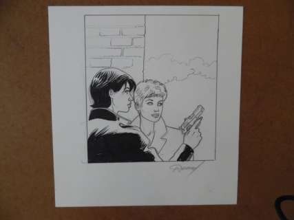 Renaud | Projet de couverture originale  - Jessica Blandy  - Lettre Ã  Jessica  - (2005) | Catawiki