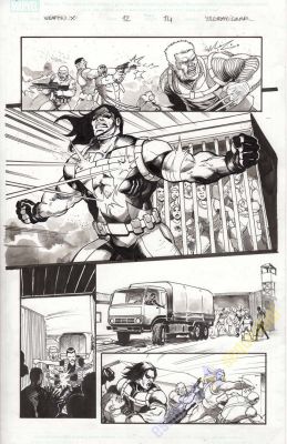 Yildiray Cinar | Weapon X #12 Page 14 | Essential Sequential